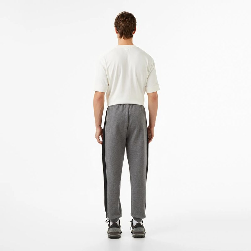Мужские хлопковые спортивные брюки Lacoste свободного кроя 2