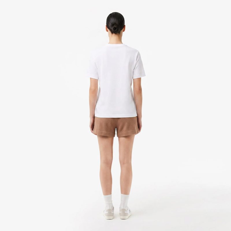 Женские хлопковые шорты Lacoste 3