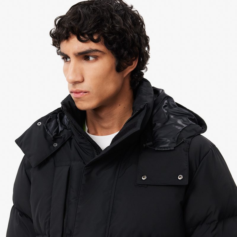 Мужской водонепронецаемый пуховик Lacoste с капюшоном 3