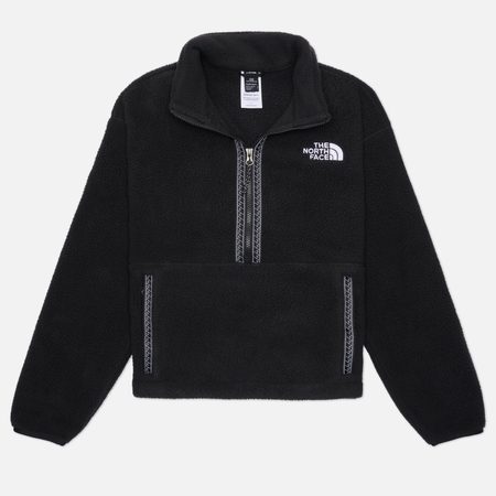 Женская толстовка The North Face Fleeski 1/4 Zip, цвет чёрный