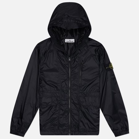 Мужская куртка ветровка Stone Island Light Ripstop Cordura Hooded, цвет синий