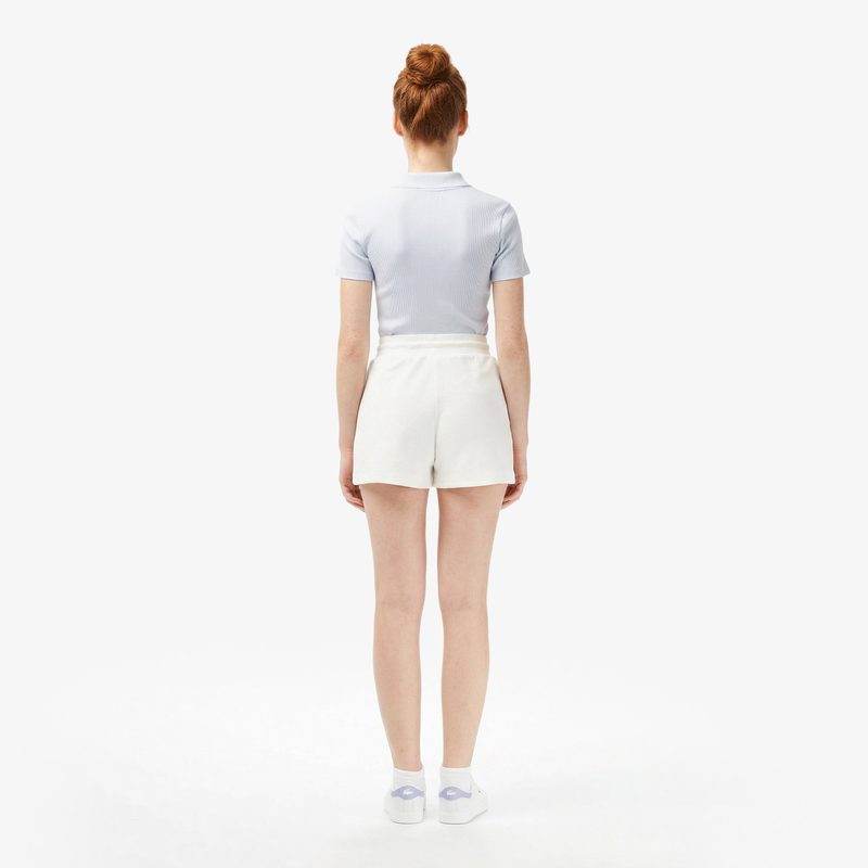 Женские хлопковые шорты Lacoste 3