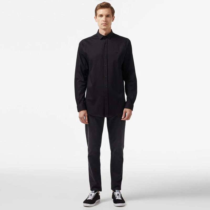 Мужская рубашка Lacoste приталенного кроя 4