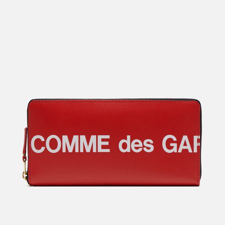 Кошелек Comme des Garcons Wallet SA0110HL Huge Logo, цвет красный