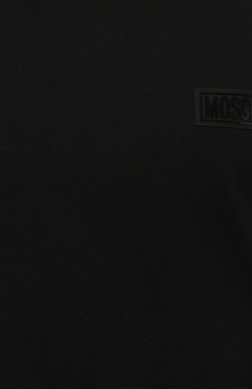 Хлопковая футболка Moschino 5
