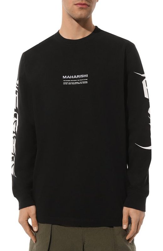 Хлопковый лонгслив Maharishi 3