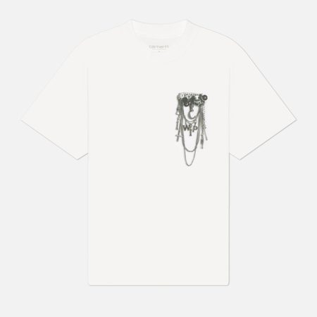 Женская футболка Carhartt WIP W' Inverted Charm, цвет белый