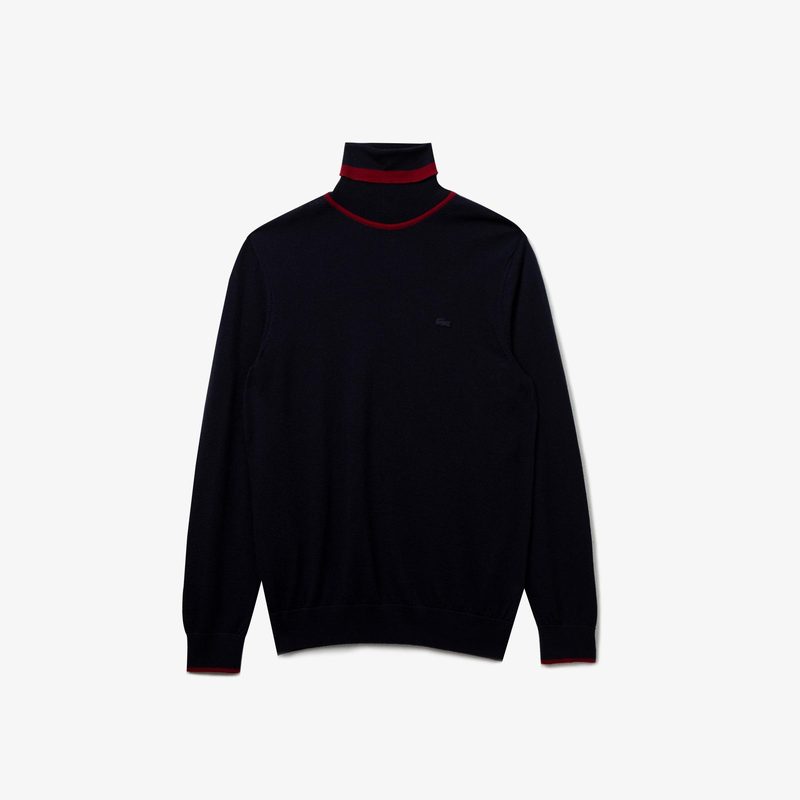 Мужская шерстяная водолазка Lacoste 5
