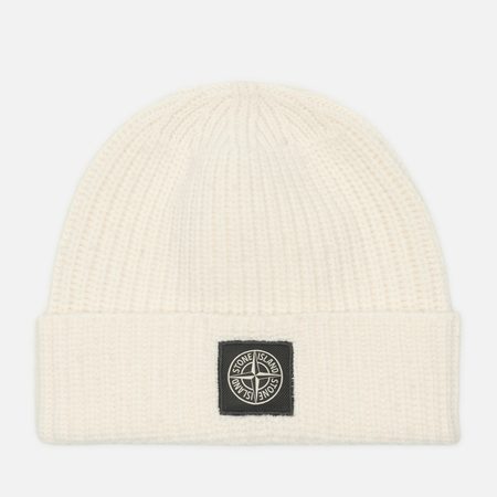 Шапка Stone Island RWS Geelong Wool, цвет бежевый