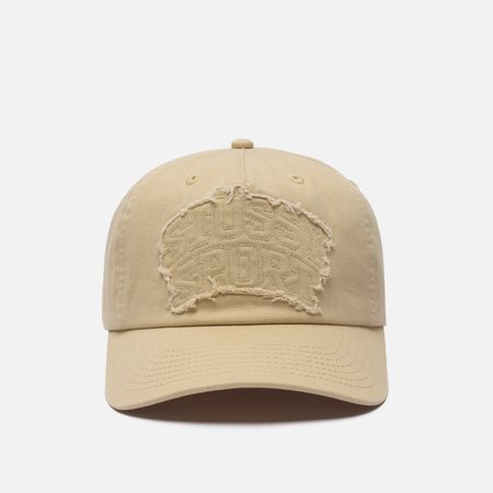 Кепка Stussy Mid-Depth Sport Patch Snapback, цвет бежевый