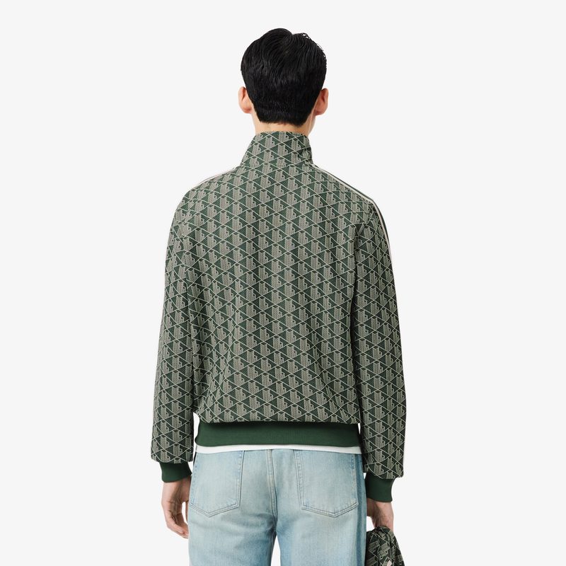 Мужская жаккардовая толстовка Lacoste PARIS с монограммой 2