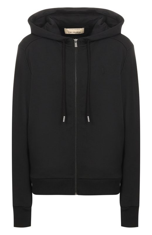 Хлопковая толстовка Trussardi
