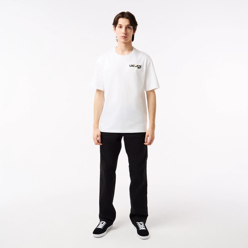 Мужские брюки Lacoste классического приталенного кроя 5