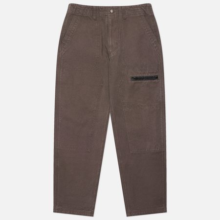 Мужские брюки FrizmWORKS Heavy Canvas Destroyed Double Knee, цвет серый