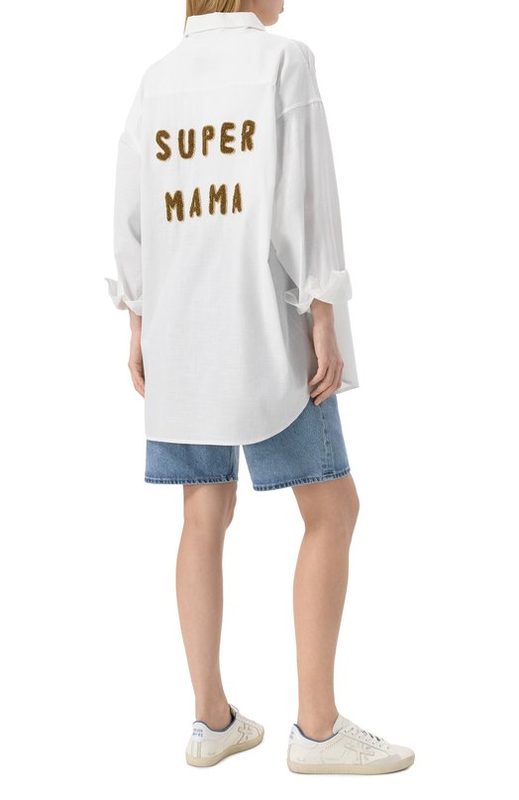 Хлопковая рубашка Forte Dei Marmi Couture 2