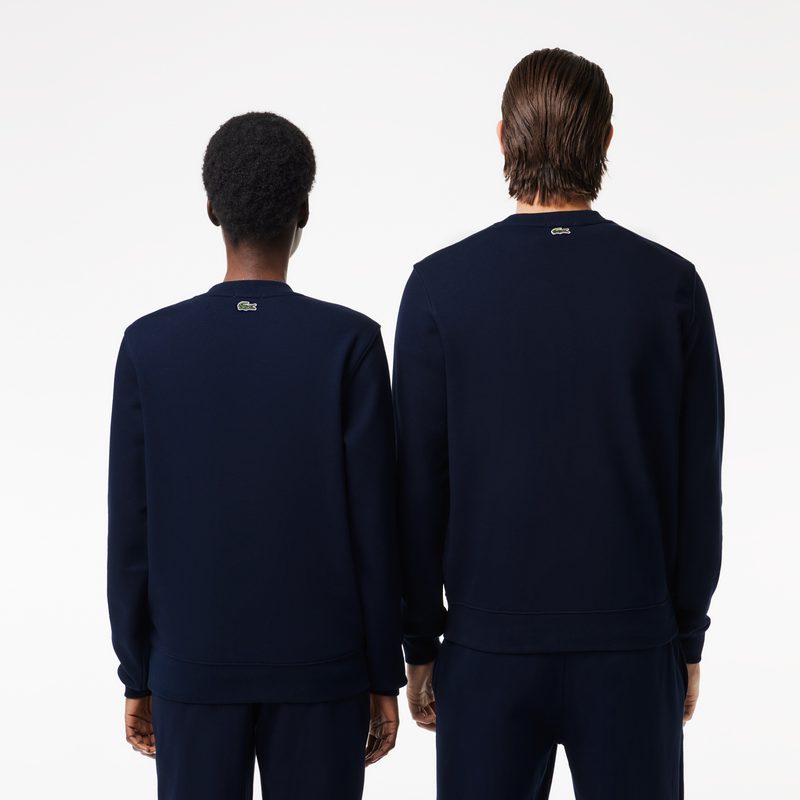Хлопковый свитшот Lacoste унисекс 2