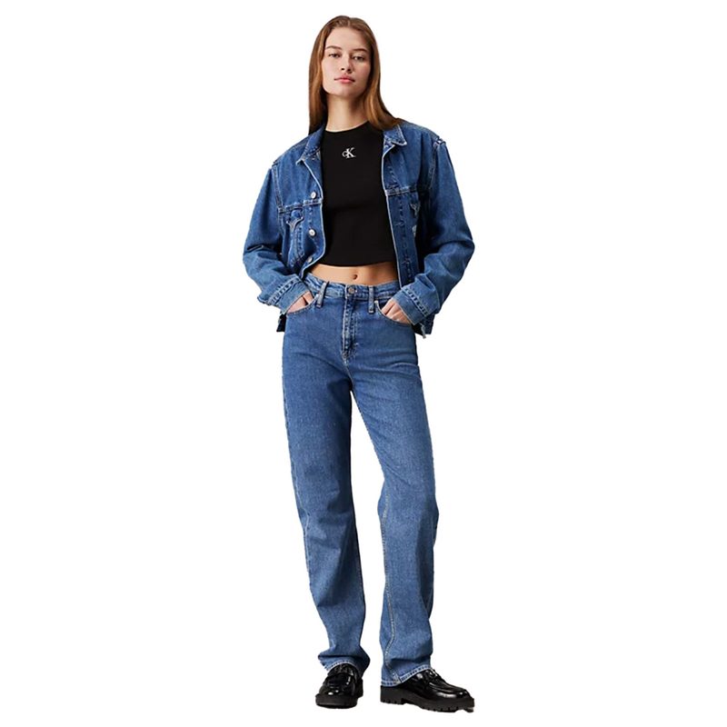 Slim Cropped Ribbed T-Shirt 4