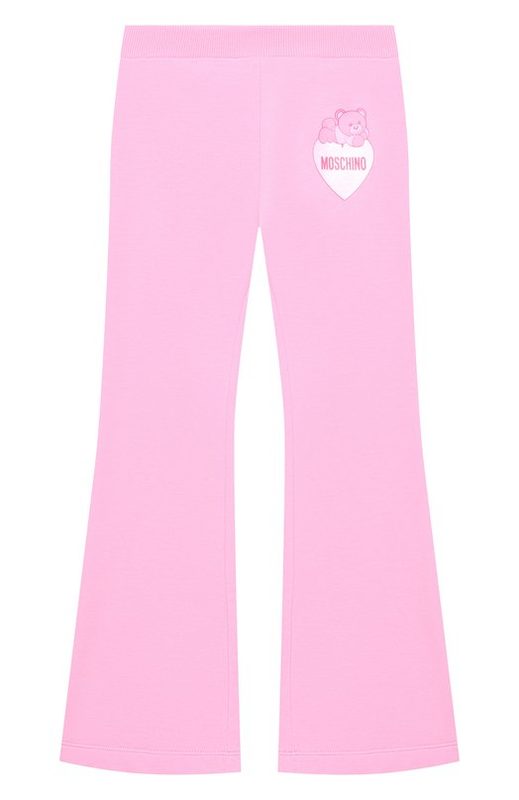 Хлопковые брюки Moschino