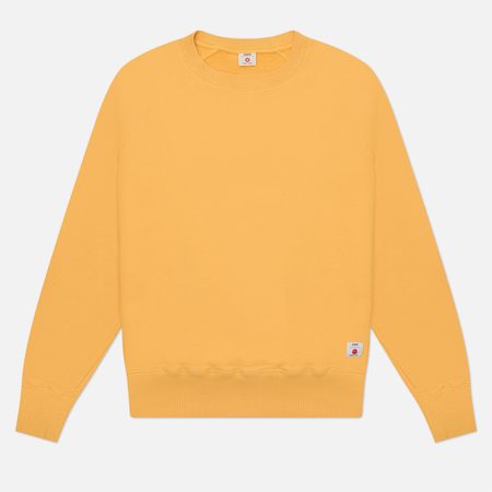 Мужская толстовка Edwin Raglan Sleeve Crew, цвет жёлтый