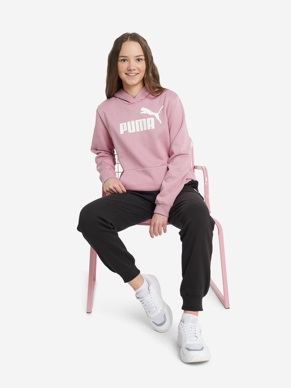 Худи для девочек PUMA Ess, Розовый 4