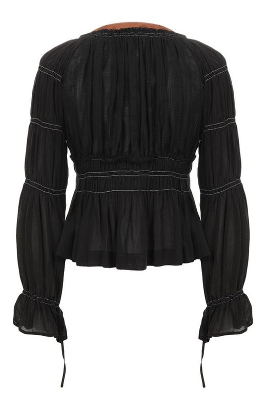 Блузка изо льна и хлопка  Altuzarra 2