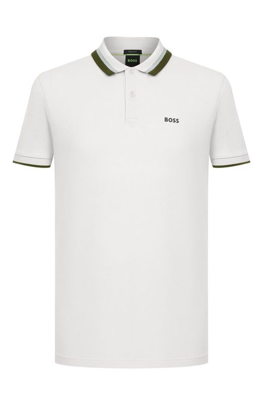 Хлопковое поло BOSS Green