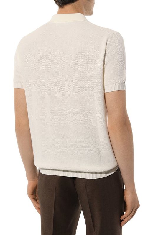 Хлопковое поло Il Borgo Cashmere 4