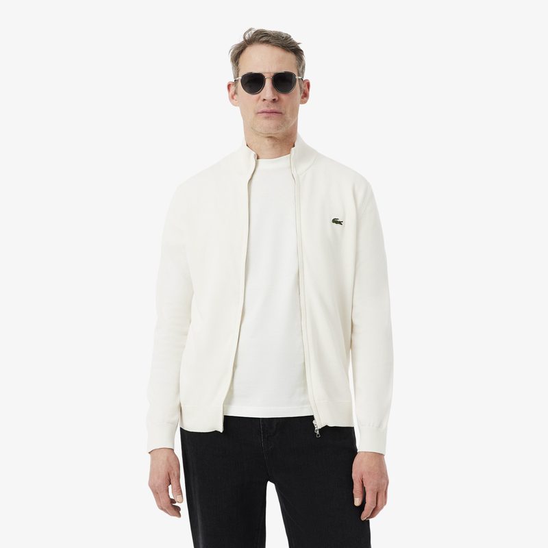 Мужской свитер Lacoste на молнии из органического хлопка