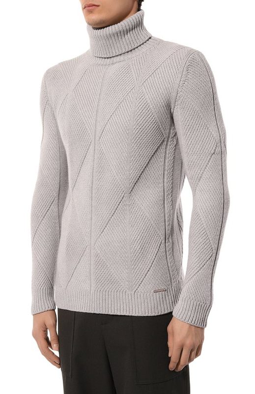 Свитер из шерсти и вискозы Il Borgo Cashmere 3