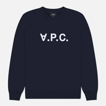 Мужская толстовка A.P.C. Standard Grand V.P.C. GOTS, цвет синий