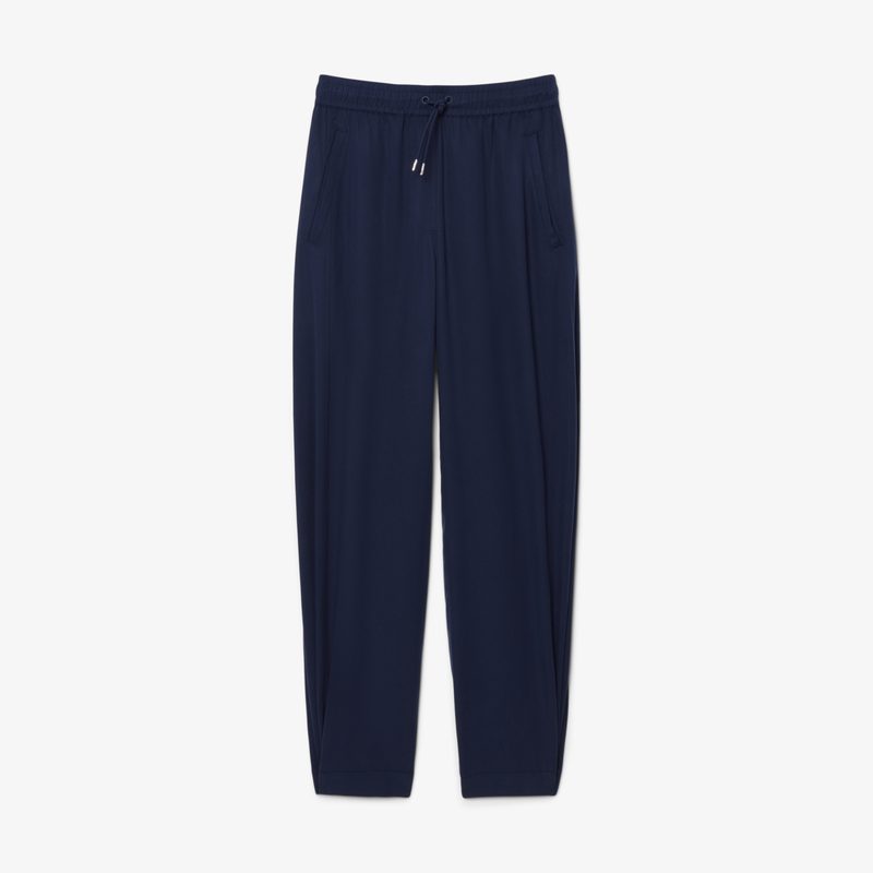 Женские брюки Lacoste из смеси льна 4