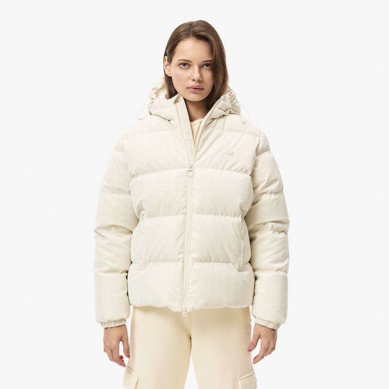 Женский короткий пуховик Lacoste