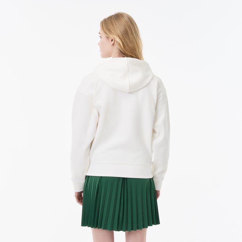 Женская толстовка Lacoste с капюшоном на молнии 2