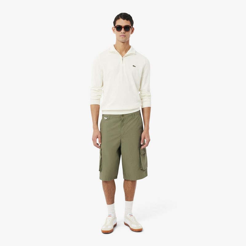 Мужские хлопковые бермуды Lacoste
