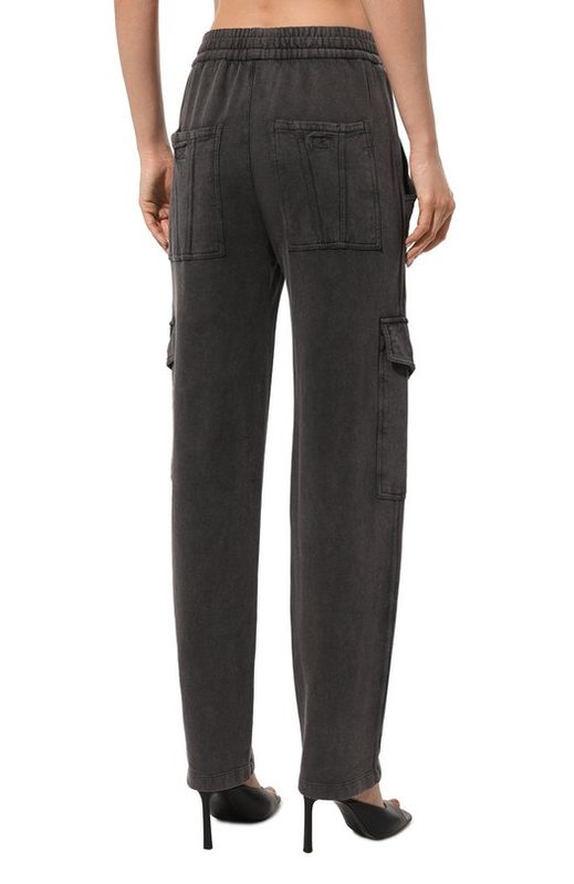Хлопковые брюки-карго Isabel Marant Etoile 4
