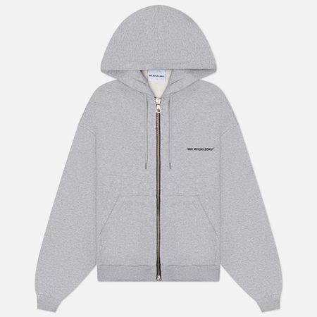 Мужская толстовка MKI MIYUKI ZOKU Uniform Zip Hoodie, цвет серый