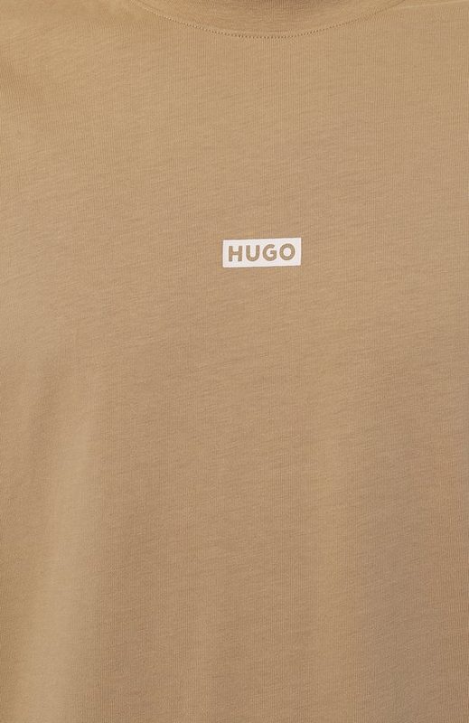 Хлопковая футболка HUGO Blue 5