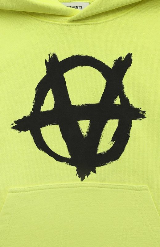 Хлопковое худи VETEMENTS 3