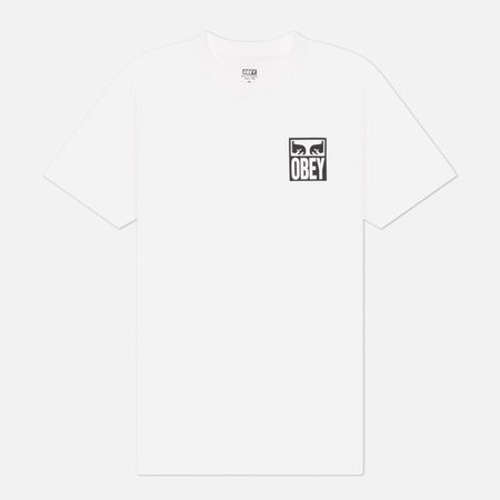 Мужская футболка OBEY Eyes Icon 2, цвет белый