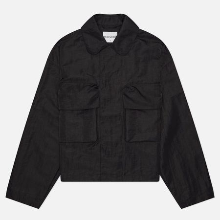 Мужская куртка ветровка MKI MIYUKI ZOKU Silky Nylon Pilot, цвет чёрный