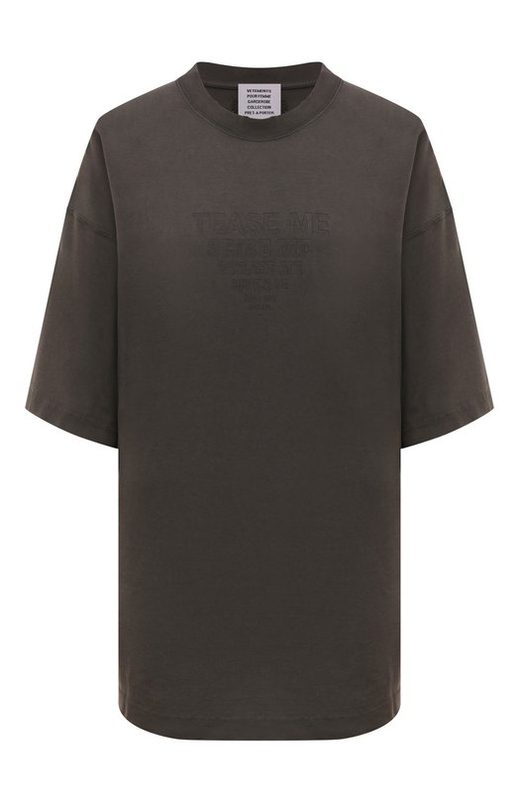 Хлопковая футболка VETEMENTS