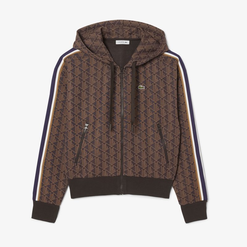 Женская жаккардовая толстовка Lacoste 4