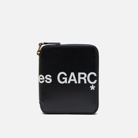 Кошелек Comme des Garcons Wallet SA2100HL Huge Logo, цвет чёрный