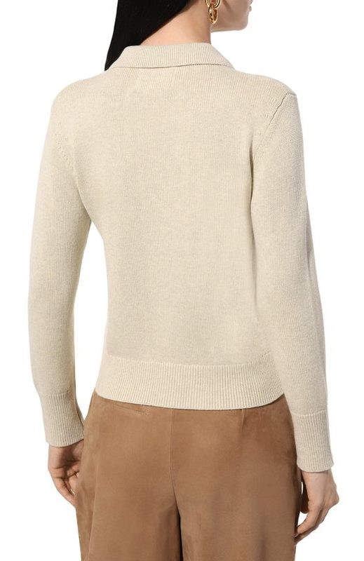 Поло из хлопка и шерсти Isabel Marant Etoile 4