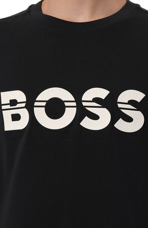 Хлопковая футболка BOSS Green 5