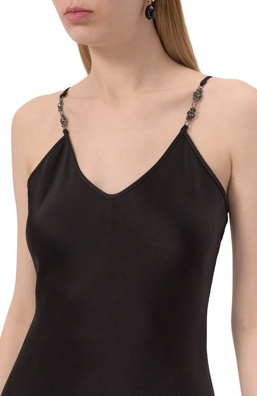 Атласное платье Max Mara Studio 5