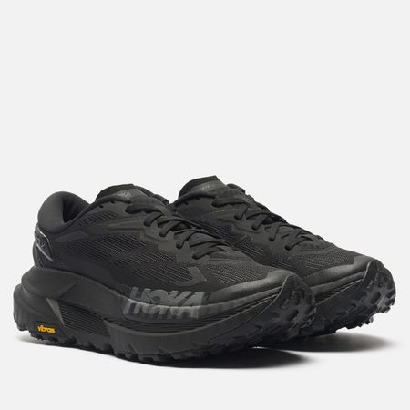 Мужские кроссовки Hoka One One Mafate X, цвет чёрный