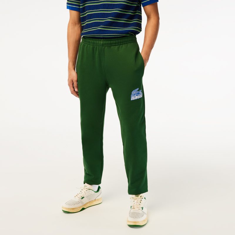Мужские спортивные брюки Lacoste приталенного кроя 4
