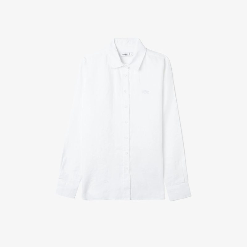 Женская рубашка Lacoste свободного кроя 5