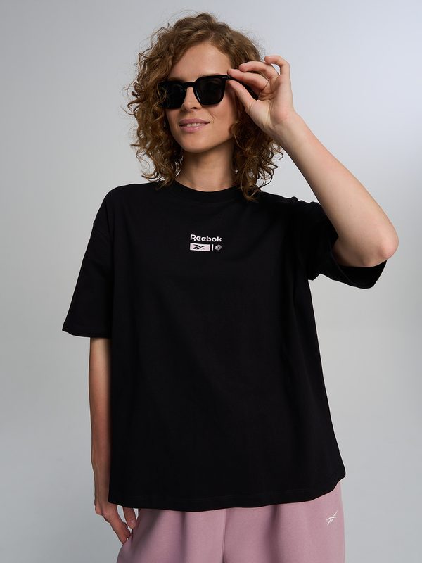 Футболка женская Reebok Boxy, Черный